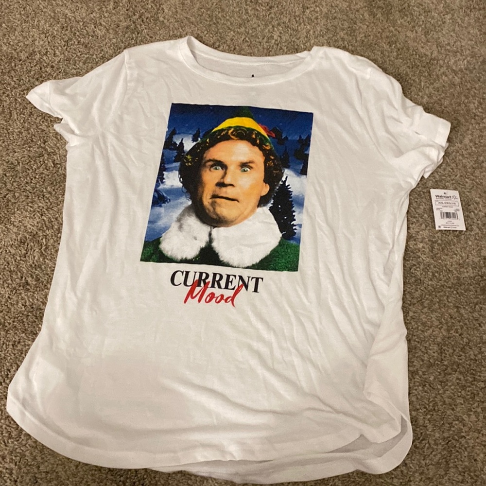 Elf tshirt - current mood
